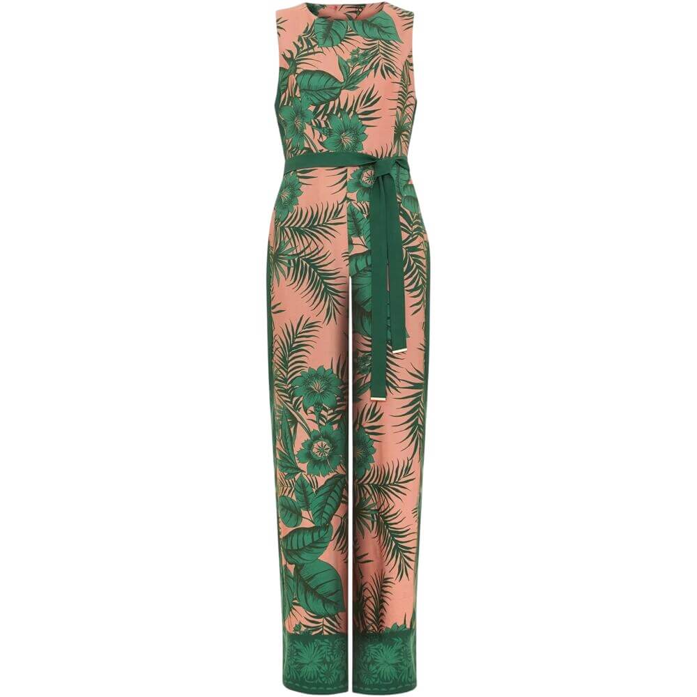 Phase Eight Cyra Palm Jumpsuit